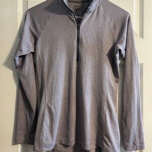 Patagonia Capilene Midweight 1/4 Zip Pullover Lavender Speckled M